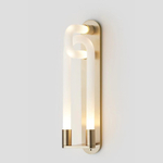 Wall design lamp  Loopi by Articolo Lighting (Gold)