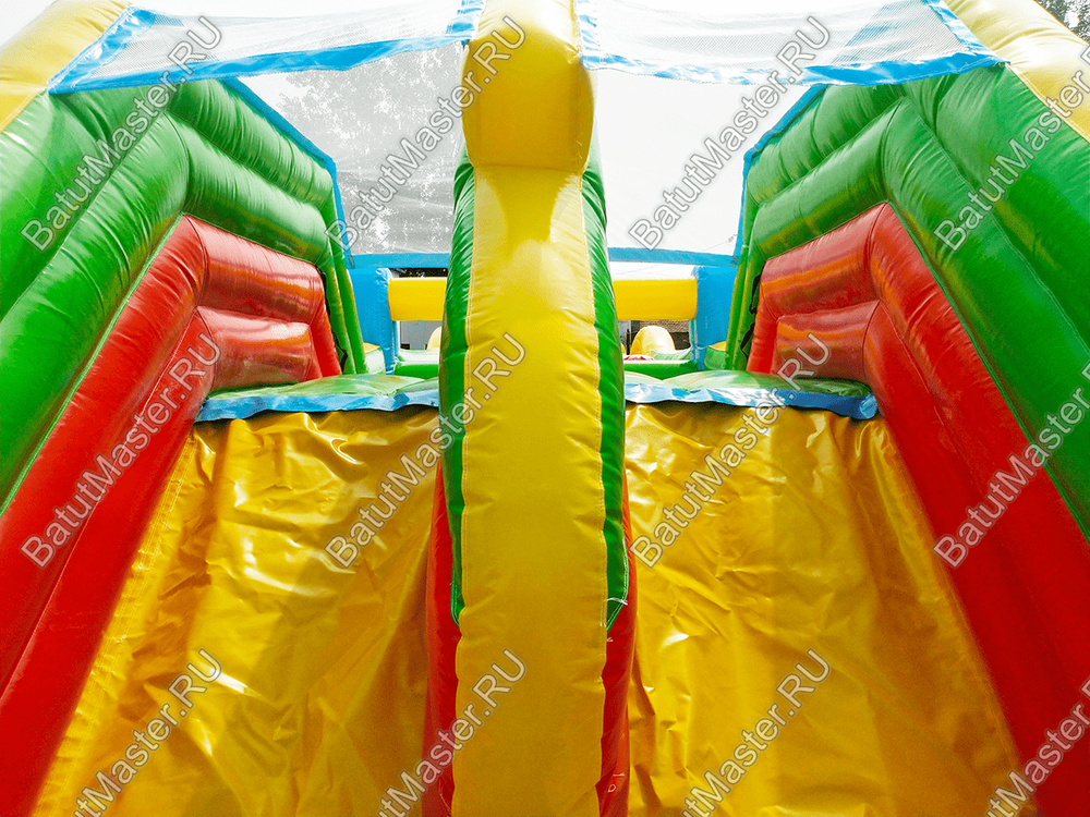 Надувная полоса препятствий "Веселые забавы"