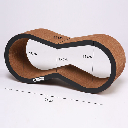 Когтеточка Кот Барон Краун 71 х 22 х 31 см