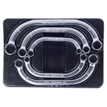 KING TONY (9-1905MR) Набор накидных стартерных ключей, ложемент, 5 предметов