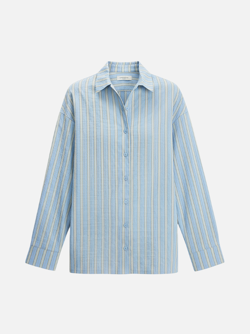 Свободная рубашка в полоску