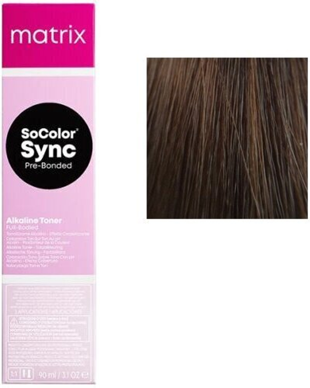 Matrix Краска для волос без аммиака  SoColor Sync Pre-Bonded 6N темный блондин, 90 мл