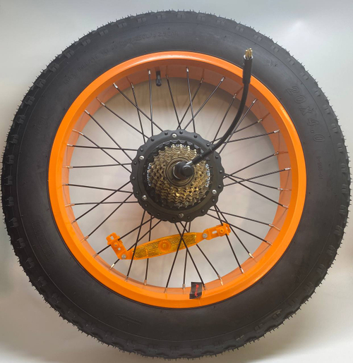 Мотор колесо XD240W 20х4.0 в сборе Электровелосипед KUGOO V4 PRO