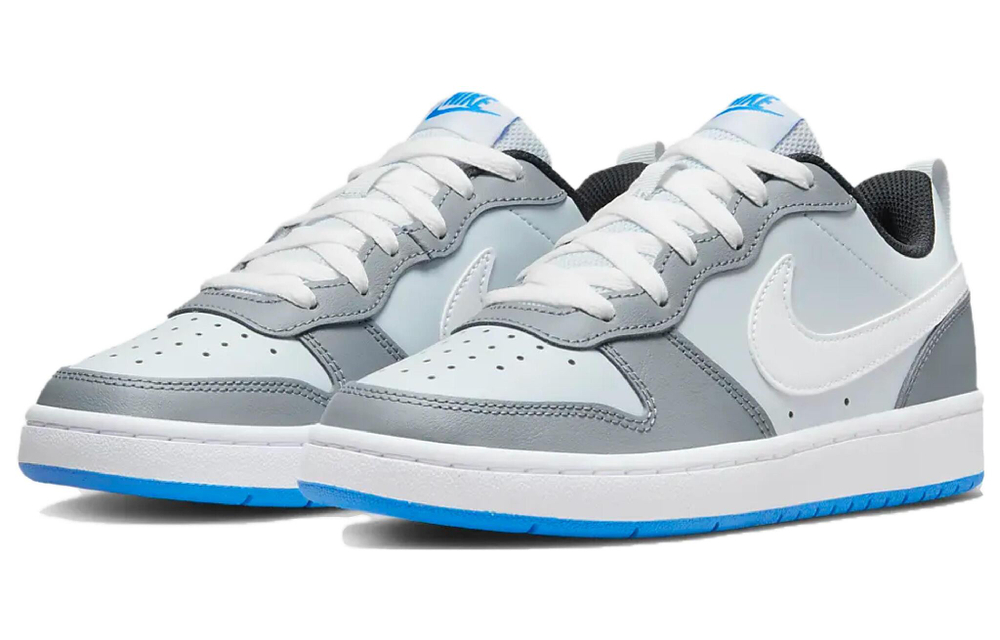 Женские кроссовки Nike Court Borough Low 2 SE 'Pure Platinum Photo Blue' BQ5448-019