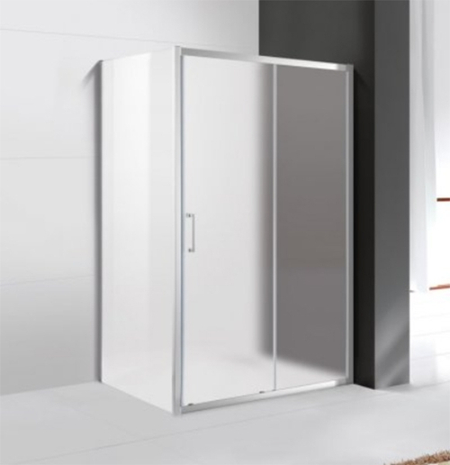 Душевая стенка Cezares Molveno FIX 90 MOLVENO-FIX-90-P-Cr профиль Хром стекло матовое