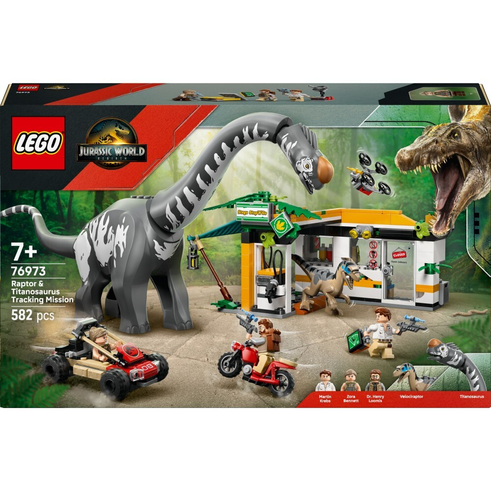 LEGO Jurassic World - По следам титанозавра и хищника 76973