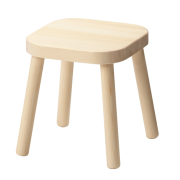 Детский табурет BABYPALL, 24*24*28 см, дерево