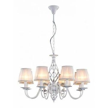 Люстра подвесная CL427180 белая Ровена Citilux