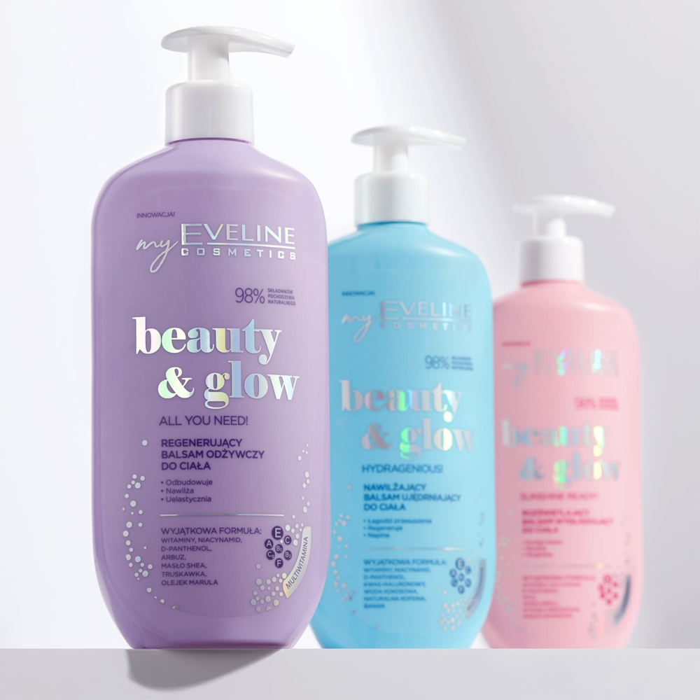 Eveline Cosmetics Beauty & Glow Sunshine Ready! - разглаживающее молочко для тела /   350  ml  / GTIN 5903416040477