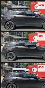 Универсальный автобокс на крышу для Changan Deepal G318 2024+ чанган ящик хранения органайзер