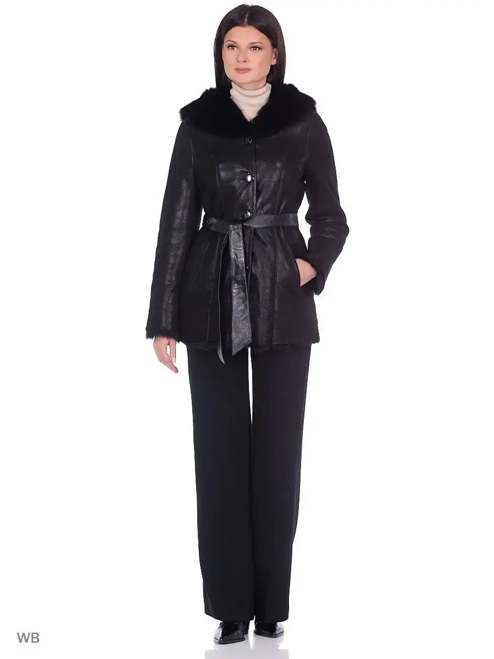 дубленка женская натуральная Турция