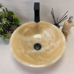 Раковина из оникса Bowl Yellow TinLip BO-62978 40*40*15 40