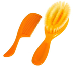 2105889 Щётка массажная детская для ухода за волосами, от 3 мес., цвета МИКС