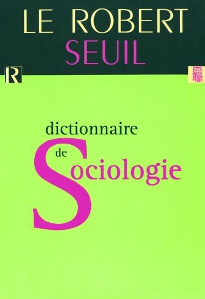 Dictionnaire de Sociologie