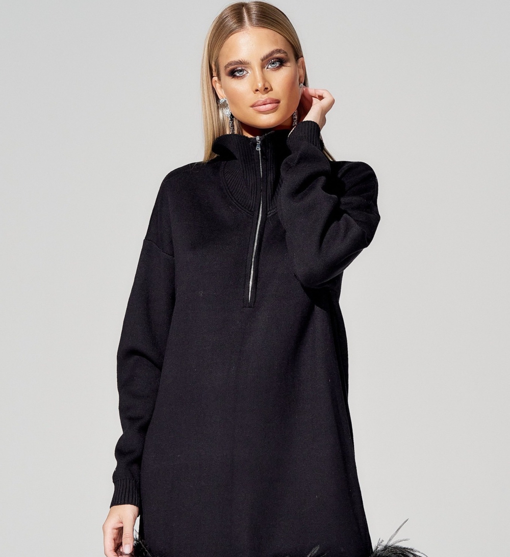 Удлиненный джемпер