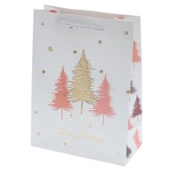 GAEM Пакет подарочный (бумага 210г/м2, блок 12шт), L18 W8,5 H24 см, 4в.