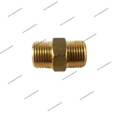 Соединитель тип R4, резьба наружная 3/8 (М16) - резьба наружная 3/8 (М16)