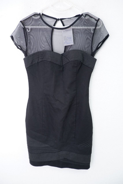 Платье комбинированное 42 размер