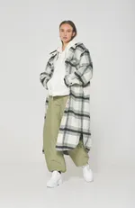 Пальто-Рубашка Alexandra Talalay AC008 зеленое