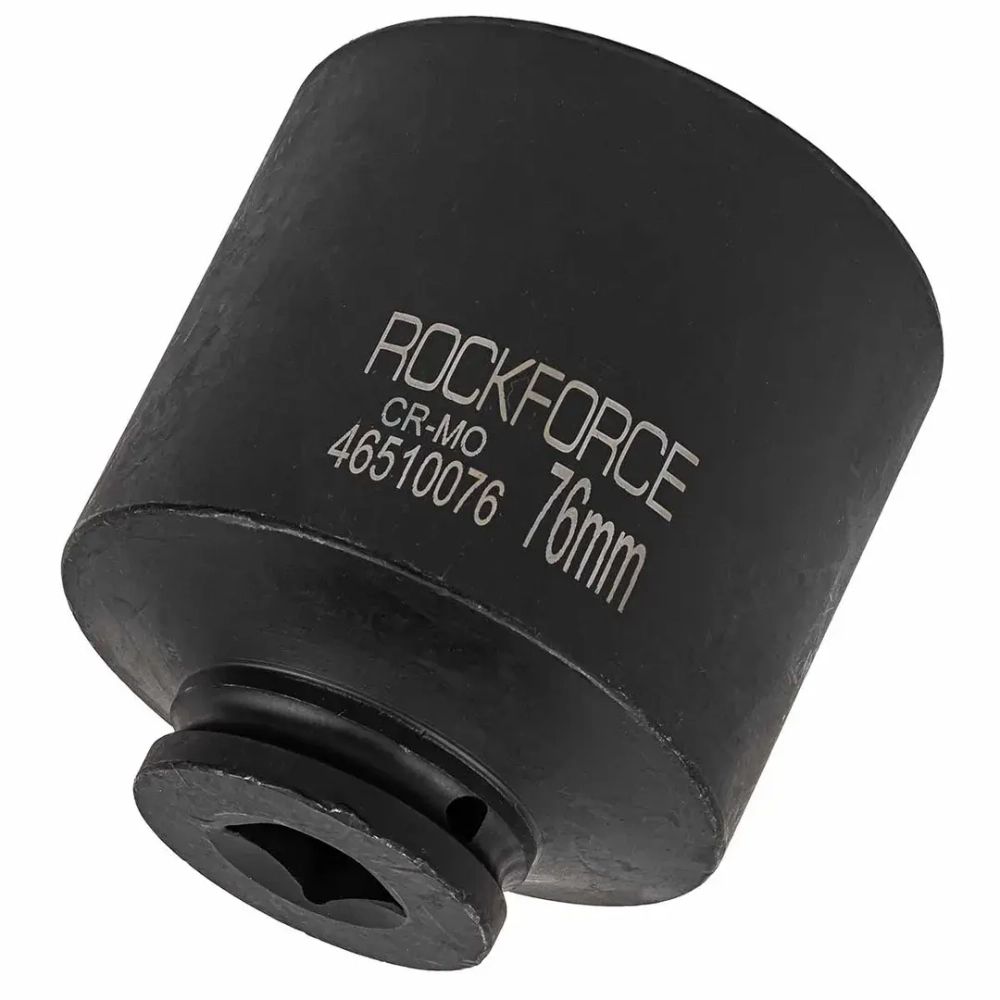 Головка ударная глубокая 3/4'', 76мм (6гр.) RockForce RF-46510076