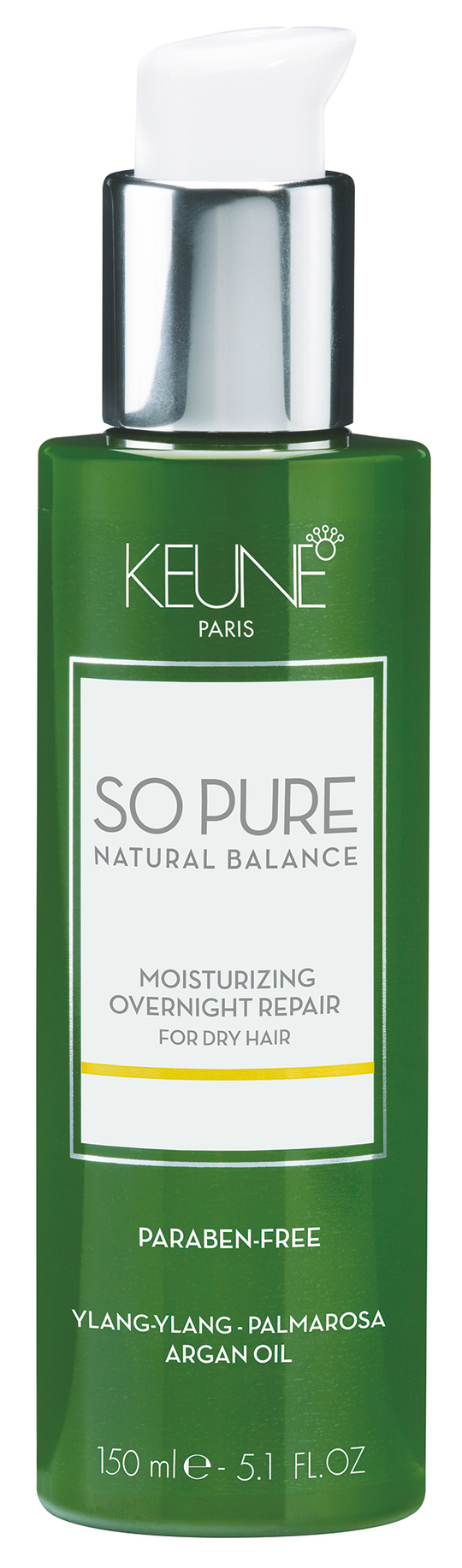 Keune So Pure Ночная сыворотка Увлажняющая Moisturizing Overnight repair 150 мл