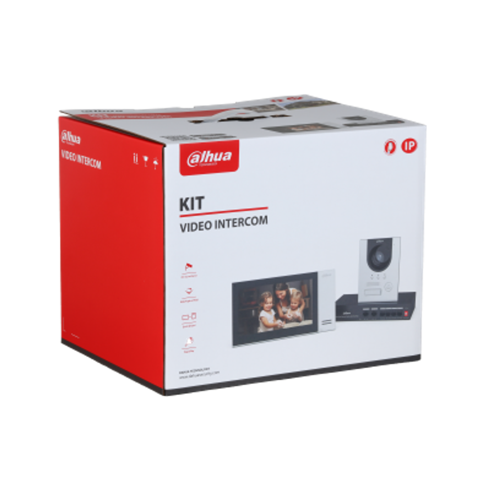 Комплект IP видеодомофона Dahua DHI-KTP01L(F)