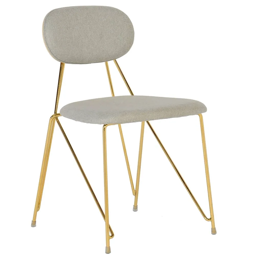 Стул Bradex Home Alice серый