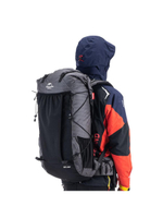 Рюкзак Naturehike Rock Series NH19BP095 60-65 л с рамой, dyneema, черный, 6927595761649