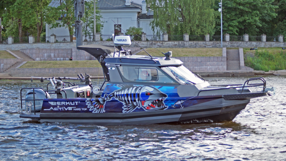 Алюминиевый Катер BERKUT Active Hard Top