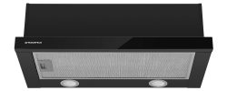 Встраиваемая вытяжка Maunfeld VS LIGHT 60 BLACK GLASS B