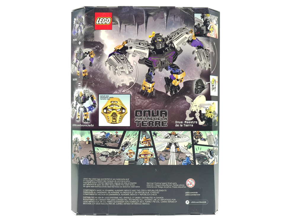 Конструктор LEGO Bionicle 70789 Онуа - Повелитель Земли