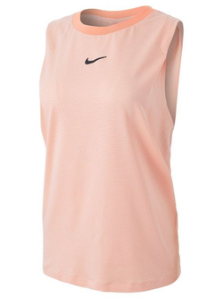 Женский топ теннисный Nike Court Dri-Fit Advantage Tank W - arctic orange/crimson bliss/black