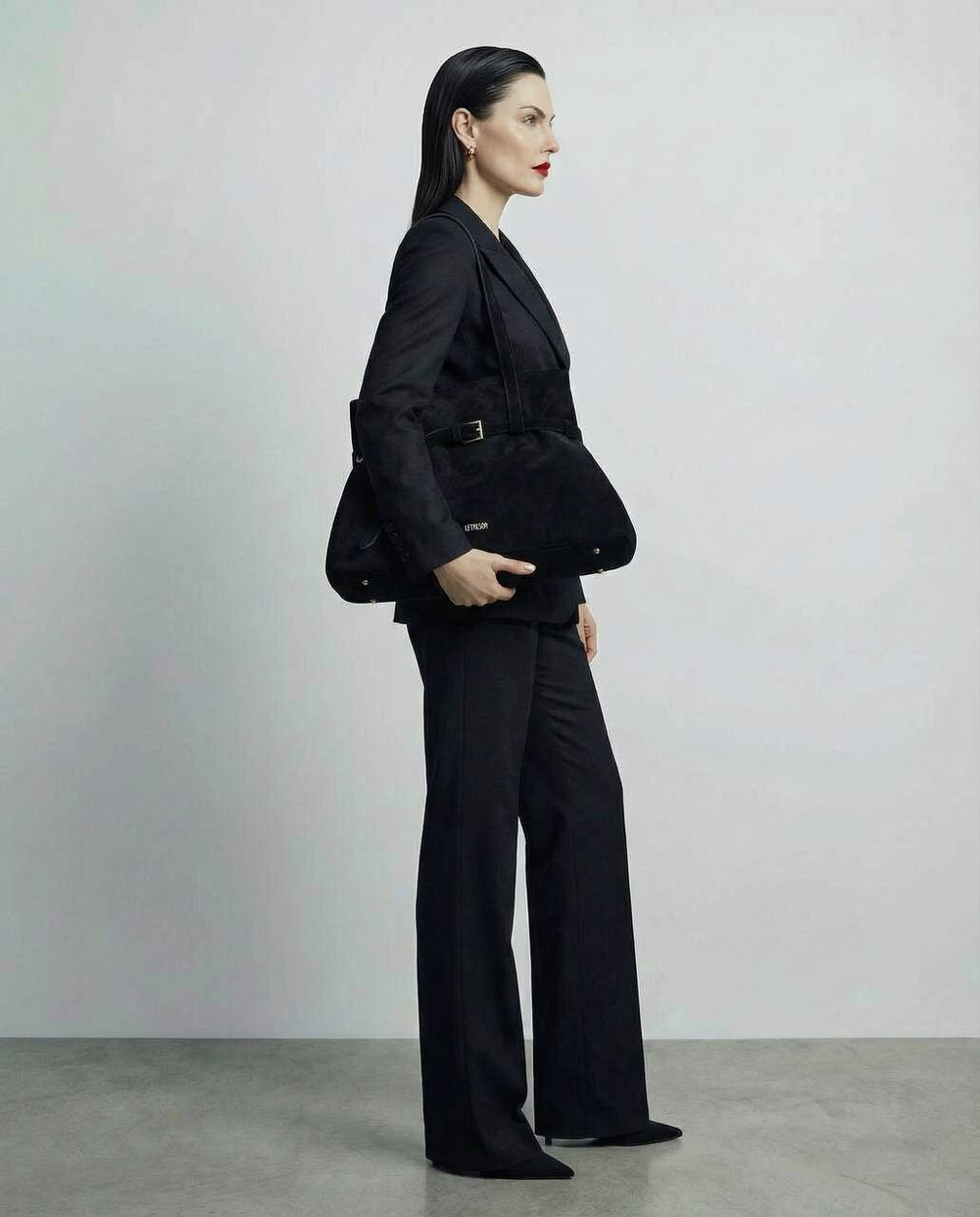 Черные брюки Лорен