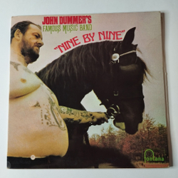 Винтажная виниловая пластинка LP John Dummer Famous Music Band Nine By Nine (France 1970)