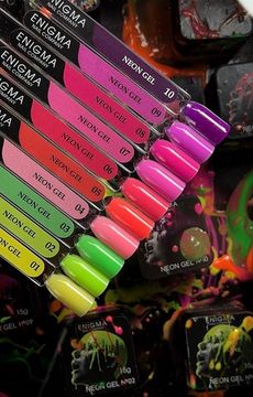 Гель для наращивания ENIGMA NEON gel 05 15g.
