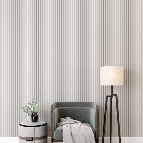 Профиль Старт-Финиш МДФ Stella Wave Standart Белый 2700x55x16 (упак.4шт.)