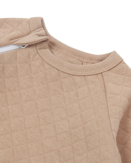 Утеплённый комбинезон-трансформер RinaAmari Светлый кофе