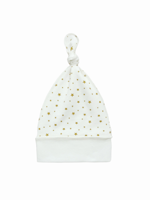 Шапочка-узелок Звездочки wheat