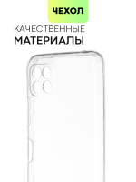 Чехол BROSCORP для Samsung Galaxy A22S 5G оптом (арт. SS-A22S(5G)-TPU-01-TRANSPARENT)