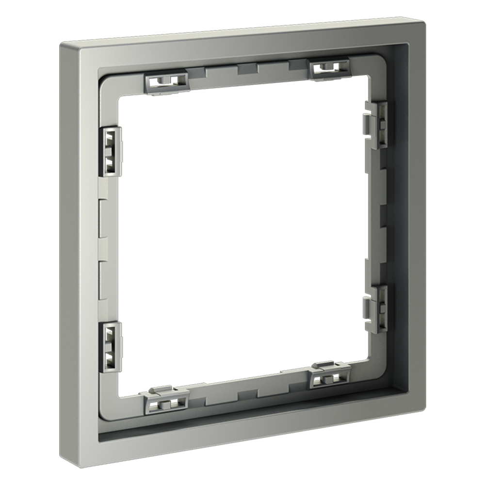 Рамка пластиковая на 1 пост, (сталь) Voltum S70 VLS100105