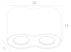 Точечный накладной светильник Arte Lamp