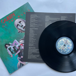 Винтажная виниловая пластинка LP Queen News Of The World (Япония 1977) (Без Оби)