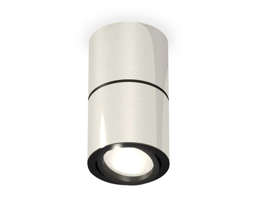 Комплект накладного светильника Ambrella light Techno Spot XS7405040 PSL/PBK серебро полированное/черный полированный (C7405, A2071, C7405, N7002)