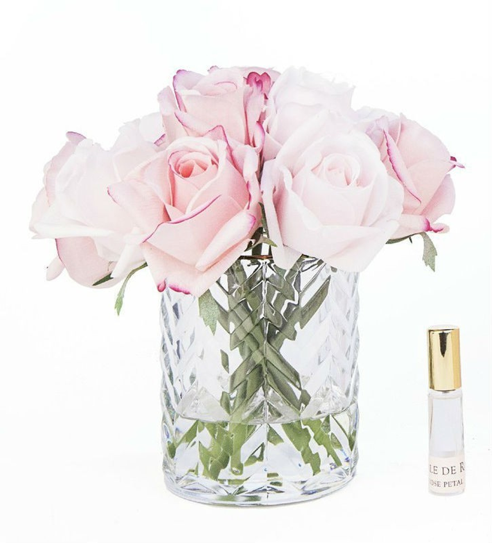 Букет роз ароматизированный и 2 спрея Cote Noire Herringbone Flower Clear HCF09