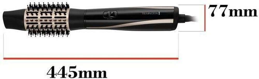 Фен-щетка Remington AS7700 черный/золотой