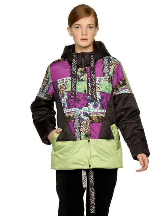 Куртка женская, размер M, цвет чёрный