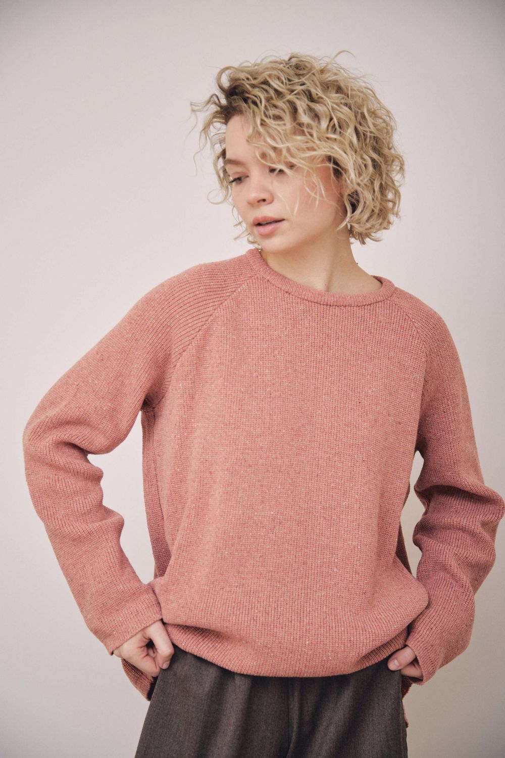 джемпер NIYOLA лососево-розовый