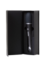 Серый жезловый вибратор Le Stelle HIDRA с нагревом (Цвет: серый)