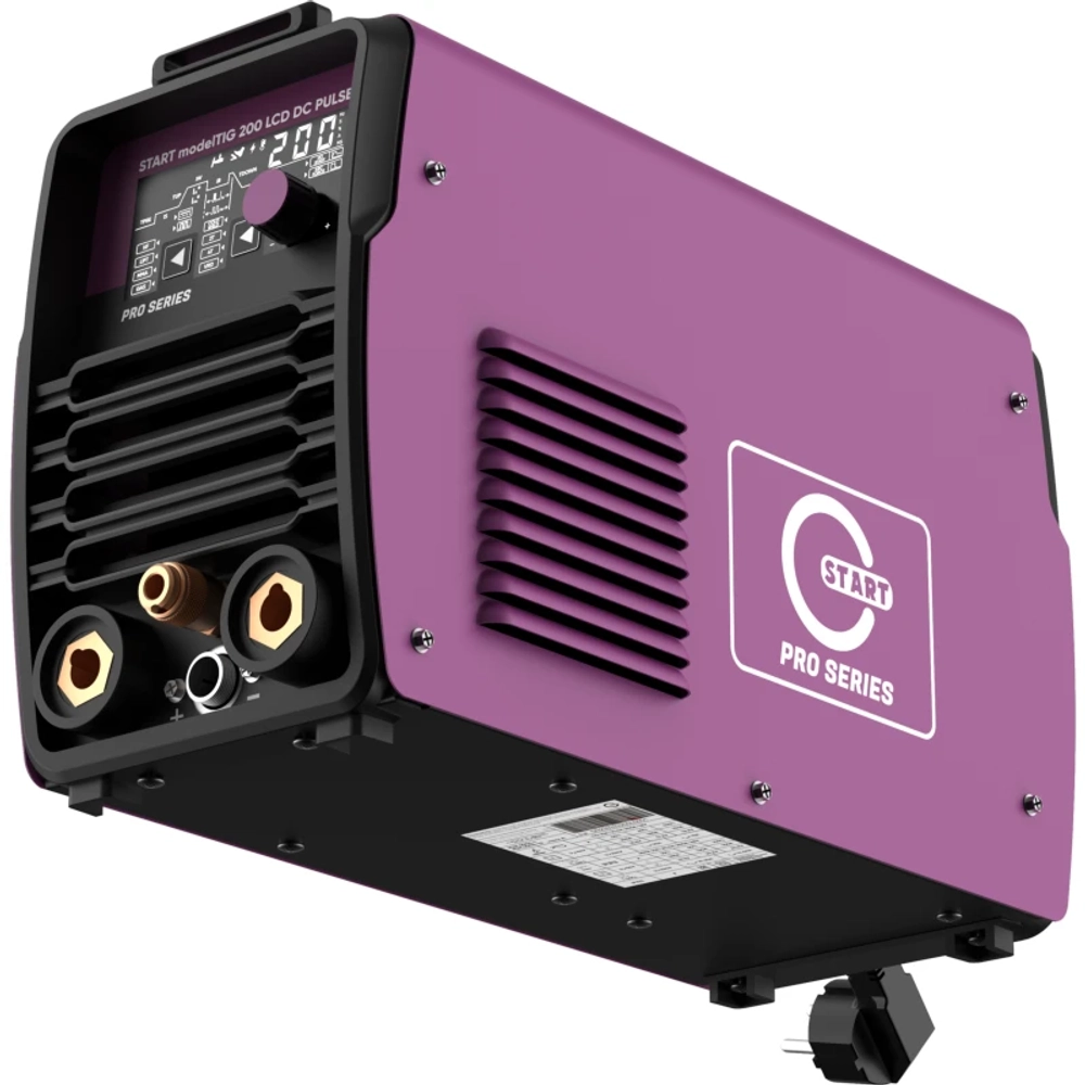 START modelTIG 200 LCD DC PULSE установка аргонодуговой сварки 3W200PL