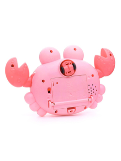 Игрушка Краб на батарейках со звуком и световыми эффектами (696-48)